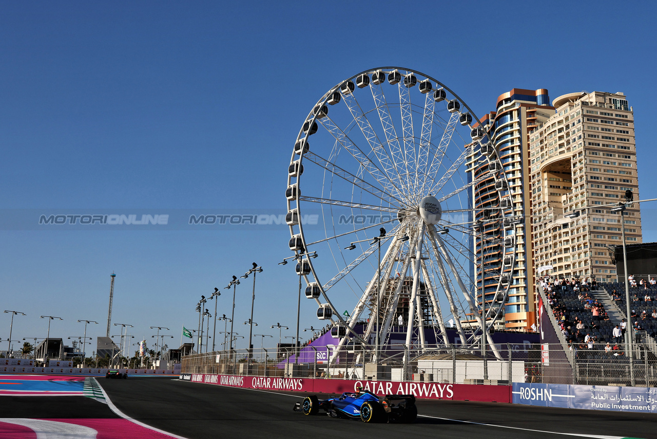 GP ARABIA SAUDITA, Logan Sargeant (USA) Williams Racing FW45.

17.03.2023. Formula 1 World Championship, Rd 2, Saudi Arabian Grand Prix, Jeddah, Saudi Arabia, Practice Day.

- www.xpbimages.com, EMail: requests@xpbimages.com © Copyright: Moy / XPB Images