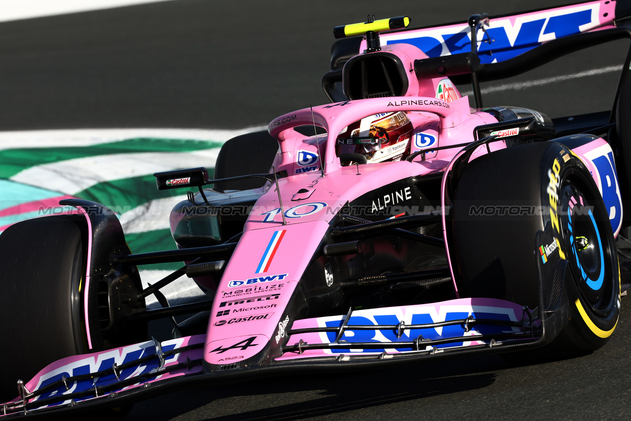 GP ARABIA SAUDITA, Pierre Gasly (FRA) Alpine F1 Team A523.

17.03.2023. Formula 1 World Championship, Rd 2, Saudi Arabian Grand Prix, Jeddah, Saudi Arabia, Practice Day.

 - www.xpbimages.com, EMail: requests@xpbimages.com © Copyright: Coates / XPB Images