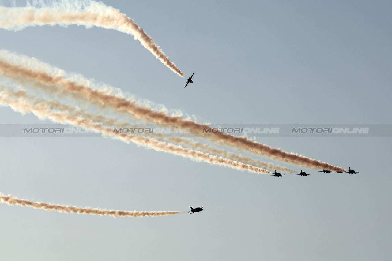 GP ARABIA SAUDITA, Circuit Atmosfera - air display.

17.03.2023. Formula 1 World Championship, Rd 2, Saudi Arabian Grand Prix, Jeddah, Saudi Arabia, Practice Day.

- www.xpbimages.com, EMail: requests@xpbimages.com © Copyright: Moy / XPB Images