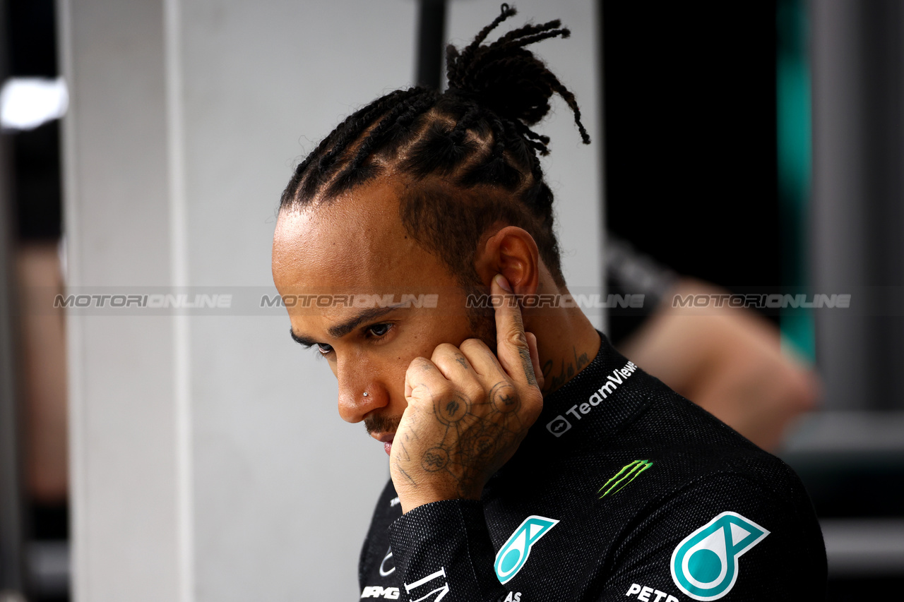 GP ARABIA SAUDITA, Lewis Hamilton (GBR) Mercedes AMG F1.

17.03.2023. Formula 1 World Championship, Rd 2, Saudi Arabian Grand Prix, Jeddah, Saudi Arabia, Practice Day.

- www.xpbimages.com, EMail: requests@xpbimages.com © Copyright: Moy / XPB Images