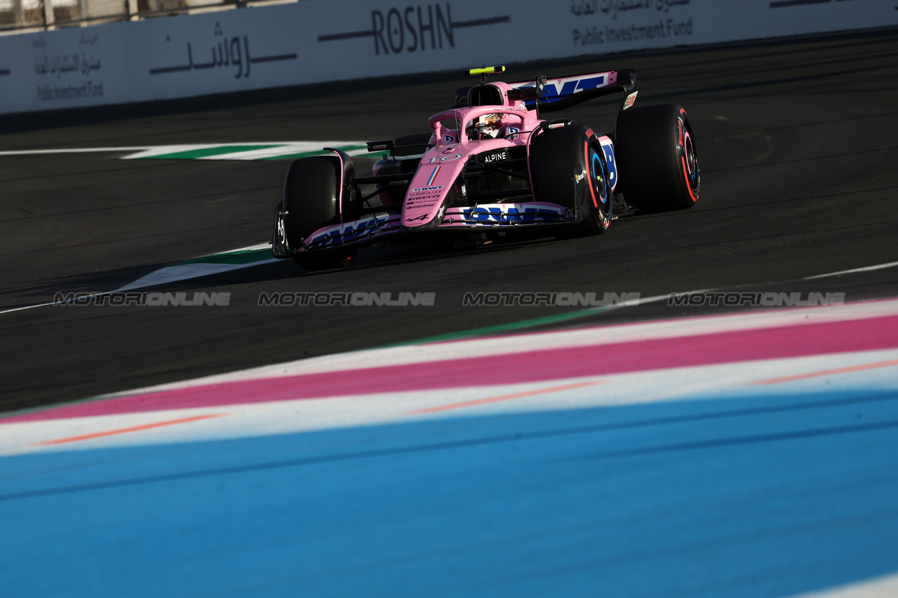 GP ARABIA SAUDITA, Pierre Gasly (FRA) Alpine F1 Team A523.

17.03.2023. Formula 1 World Championship, Rd 2, Saudi Arabian Grand Prix, Jeddah, Saudi Arabia, Practice Day.

- www.xpbimages.com, EMail: requests@xpbimages.com © Copyright: Moy / XPB Images