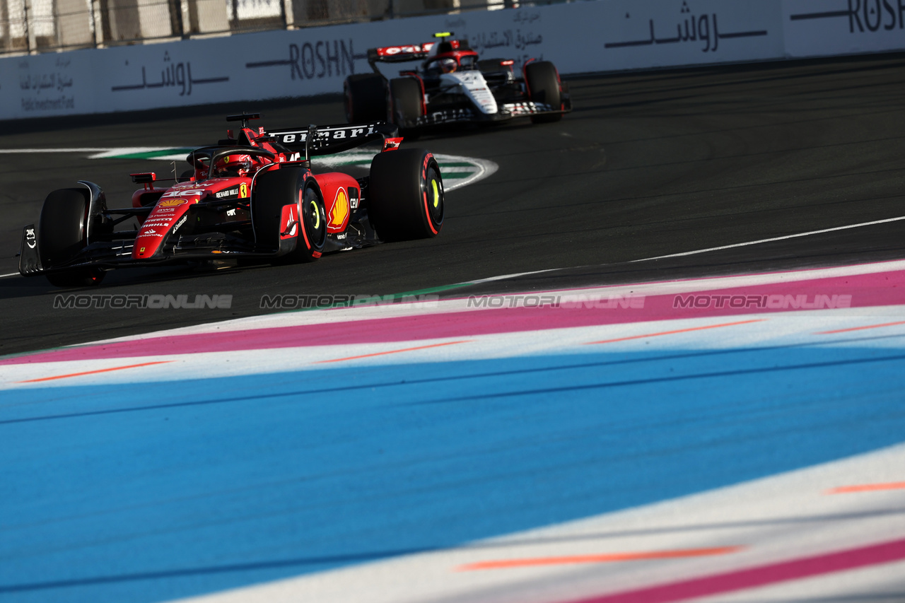 GP ARABIA SAUDITA, Charles Leclerc (MON) Ferrari SF-23.

17.03.2023. Formula 1 World Championship, Rd 2, Saudi Arabian Grand Prix, Jeddah, Saudi Arabia, Practice Day.

- www.xpbimages.com, EMail: requests@xpbimages.com © Copyright: Moy / XPB Images