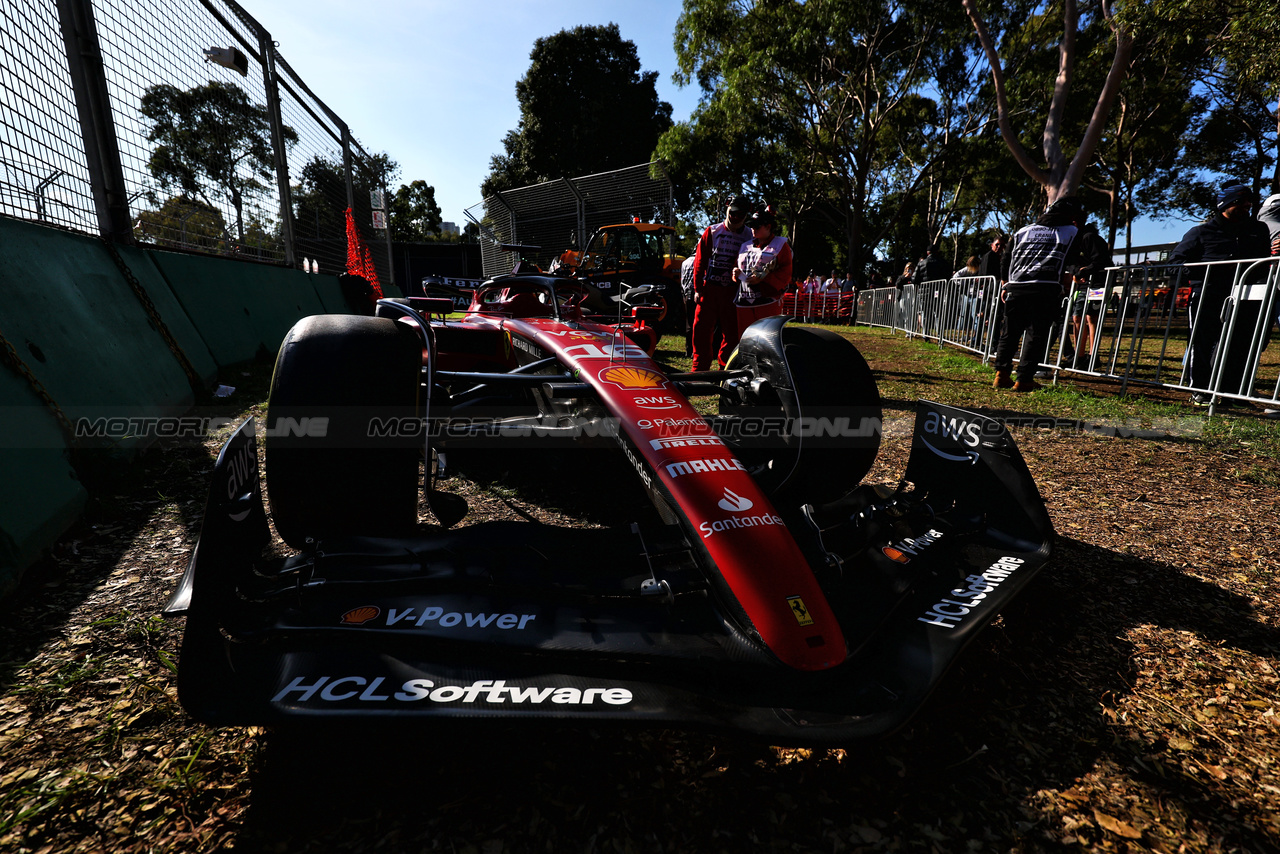 GP AUSTRALIA, Charles Leclerc (MON) Ferrari SF-23 retired from the race.

02.04.2023. Formula 1 World Championship, Rd 3, Australian Grand Prix, Albert Park, Melbourne, Australia, Gara Day.

- www.xpbimages.com, EMail: requests@xpbimages.com ¬© Copyright: Charniaux / XPB Images
