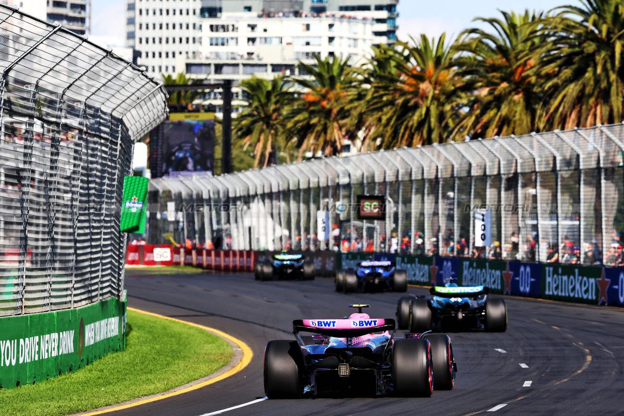 GP AUSTRALIA, Pierre Gasly (FRA) Alpine F1 Team A523.

02.04.2023. Formula 1 World Championship, Rd 3, Australian Grand Prix, Albert Park, Melbourne, Australia, Gara Day.

- www.xpbimages.com, EMail: requests@xpbimages.com ¬© Copyright: Batchelor / XPB Images