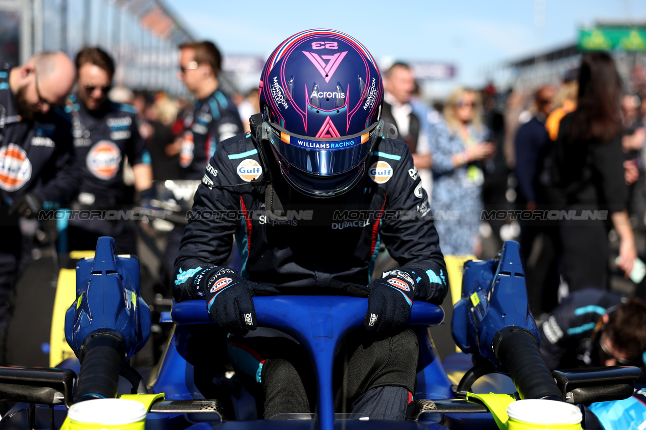 GP AUSTRALIA, Alexander Albon (THA) Williams Racing FW45 on the grid.

02.04.2023. Formula 1 World Championship, Rd 3, Australian Grand Prix, Albert Park, Melbourne, Australia, Gara Day.

- www.xpbimages.com, EMail: requests@xpbimages.com ¬© Copyright: Bearne / XPB Images