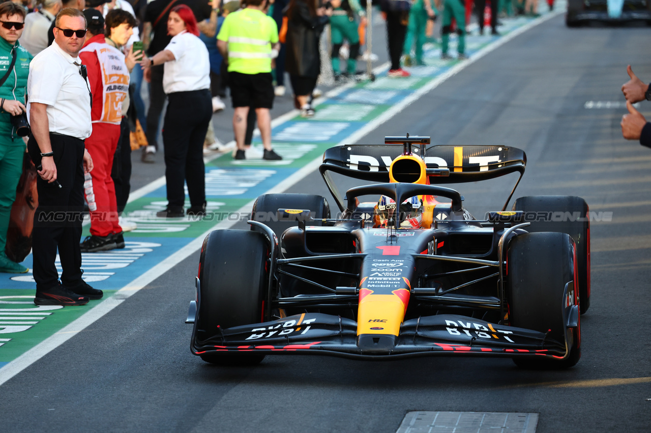 GP AUSTRALIA, 1st place Max Verstappen (NLD) Red Bull Racing.
02.04.2023. Formula 1 World Championship, Rd 3, Australian Grand Prix, Albert Park, Melbourne, Australia, Gara Day.
- www.xpbimages.com, EMail: requests@xpbimages.com ¬© Copyright: Batchelor / XPB Images