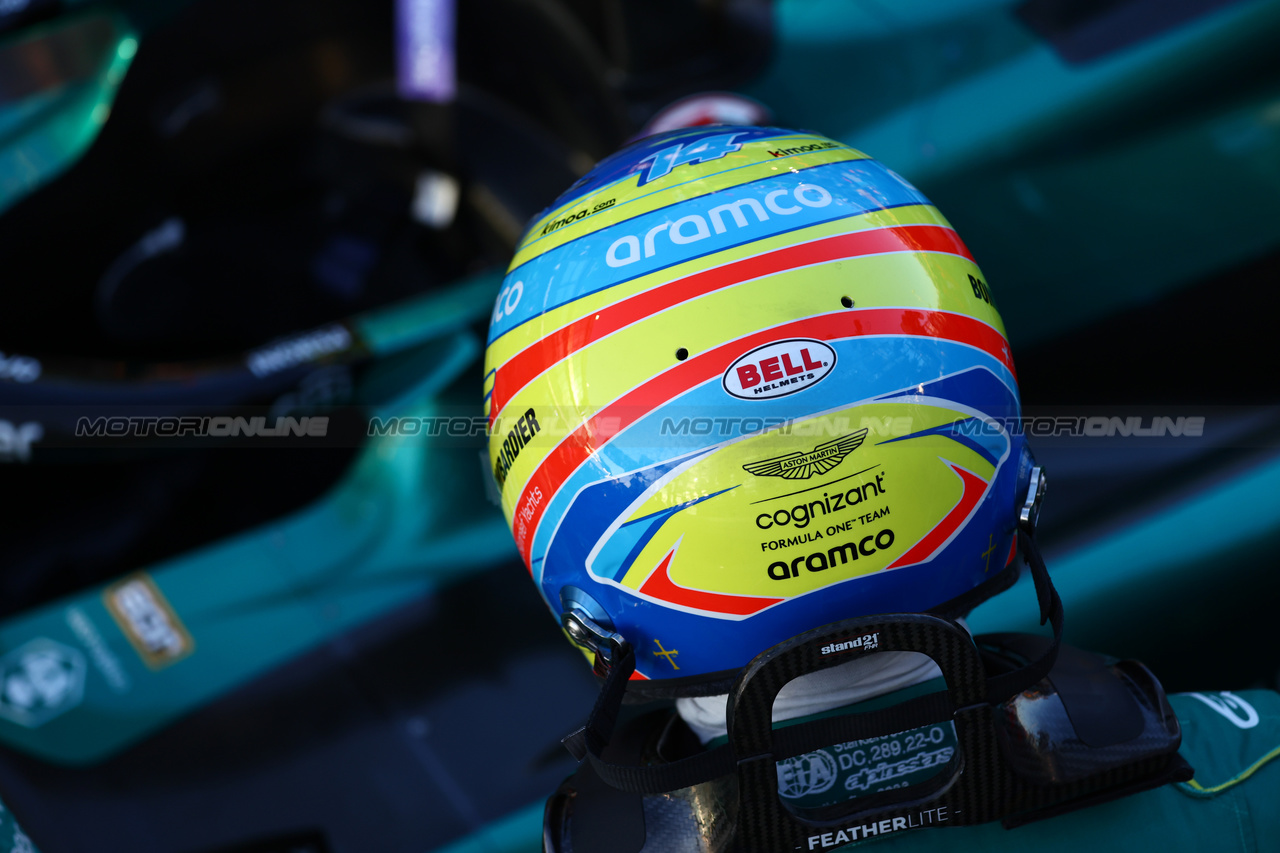 GP AUSTRALIA, Fernando Alonso (ESP) Aston Martin F1 Team.
02.04.2023. Formula 1 World Championship, Rd 3, Australian Grand Prix, Albert Park, Melbourne, Australia, Gara Day.
- www.xpbimages.com, EMail: requests@xpbimages.com ¬© Copyright: Batchelor / XPB Images