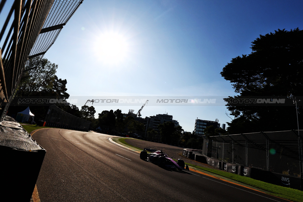 GP AUSTRALIA, Esteban Ocon (FRA) Alpine F1 Team A523.

02.04.2023. Formula 1 World Championship, Rd 3, Australian Grand Prix, Albert Park, Melbourne, Australia, Gara Day.

 - www.xpbimages.com, EMail: requests@xpbimages.com ¬© Copyright: Coates / XPB Images