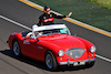 GP AUSTRALIA, Zhou Guanyu (CHN) Alfa Romeo F1 Team on the drivers' parade.
02.04.2023. Formula 1 World Championship, Rd 3, Australian Grand Prix, Albert Park, Melbourne, Australia, Gara Day.
 - www.xpbimages.com, EMail: requests@xpbimages.com ¬© Copyright: Coates / XPB Images