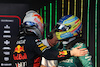 GP AUSTRALIA, (L to R): Gara winner Max Verstappen (NLD) Red Bull Racing with third placed Fernando Alonso (ESP) Aston Martin F1 Team.
02.04.2023. Formula 1 World Championship, Rd 3, Australian Grand Prix, Albert Park, Melbourne, Australia, Gara Day.
- www.xpbimages.com, EMail: requests@xpbimages.com ¬© Copyright: Bearne / XPB Images