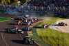 GP AUSTRALIA, Crash involving Carlos Sainz Jr (ESP) Ferrari SF-23 e Fernando Alonso (ESP) Aston Martin F1 Team AMR23 at the second repartenza of the race.
02.04.2023. Formula 1 World Championship, Rd 3, Australian Grand Prix, Albert Park, Melbourne, Australia, Gara Day.
 - www.xpbimages.com, EMail: requests@xpbimages.com ¬© Copyright: Coates / XPB Images