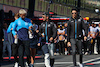 GP AUSTRALIA, (L to R): Alexander Albon (THA) Williams Racing; Pierre Gasly (FRA) Alpine F1 Team; e Esteban Ocon (FRA) Alpine F1 Team, on the drivers' parade.
02.04.2023. Formula 1 World Championship, Rd 3, Australian Grand Prix, Albert Park, Melbourne, Australia, Gara Day.
- www.xpbimages.com, EMail: requests@xpbimages.com ¬© Copyright: Batchelor / XPB Images