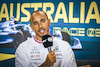 GP AUSTRALIA, Lewis Hamilton (GBR) Mercedes AMG F1 in the post race FIA Press Conference.
02.04.2023. Formula 1 World Championship, Rd 3, Australian Grand Prix, Albert Park, Melbourne, Australia, Gara Day.
- www.xpbimages.com, EMail: requests@xpbimages.com ¬© Copyright: Bearne / XPB Images