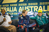 GP AUSTRALIA, (L to R): Lewis Hamilton (GBR) Mercedes AMG F1; Max Verstappen (NLD) Red Bull Racing; e Fernando Alonso (ESP) Aston Martin F1 Team, in the post race FIA Press Conference.
02.04.2023. Formula 1 World Championship, Rd 3, Australian Grand Prix, Albert Park, Melbourne, Australia, Gara Day.
- www.xpbimages.com, EMail: requests@xpbimages.com ¬© Copyright: Bearne / XPB Images