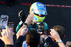 GP AUSTRALIA, Fernando Alonso (ESP) Aston Martin F1 Team celebrates his third position in parc ferme.
02.04.2023. Formula 1 World Championship, Rd 3, Australian Grand Prix, Albert Park, Melbourne, Australia, Gara Day.
- www.xpbimages.com, EMail: requests@xpbimages.com ¬© Copyright: Moy / XPB Images