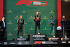 GP AUSTRALIA, The podium (L to R): Lewis Hamilton (GBR) Mercedes AMG F1, second; Max Verstappen (NLD) Red Bull Racing, vincitore; Fernando Alonso (ESP) Aston Martin F1 Team, third.
02.04.2023. Formula 1 World Championship, Rd 3, Australian Grand Prix, Albert Park, Melbourne, Australia, Gara Day.
- www.xpbimages.com, EMail: requests@xpbimages.com ¬© Copyright: Moy / XPB Images