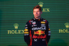GP AUSTRALIA, Gara winner Max Verstappen (NLD) Red Bull Racing on the podium.
02.04.2023. Formula 1 World Championship, Rd 3, Australian Grand Prix, Albert Park, Melbourne, Australia, Gara Day.
- www.xpbimages.com, EMail: requests@xpbimages.com ¬© Copyright: Moy / XPB Images