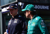 GP AUSTRALIA, (L to R): Max Verstappen (NLD) Red Bull Racing e Fernando Alonso (ESP) Aston Martin F1 Team on the drivers' parade.
02.04.2023. Formula 1 World Championship, Rd 3, Australian Grand Prix, Albert Park, Melbourne, Australia, Gara Day.
- www.xpbimages.com, EMail: requests@xpbimages.com ¬© Copyright: Batchelor / XPB Images
