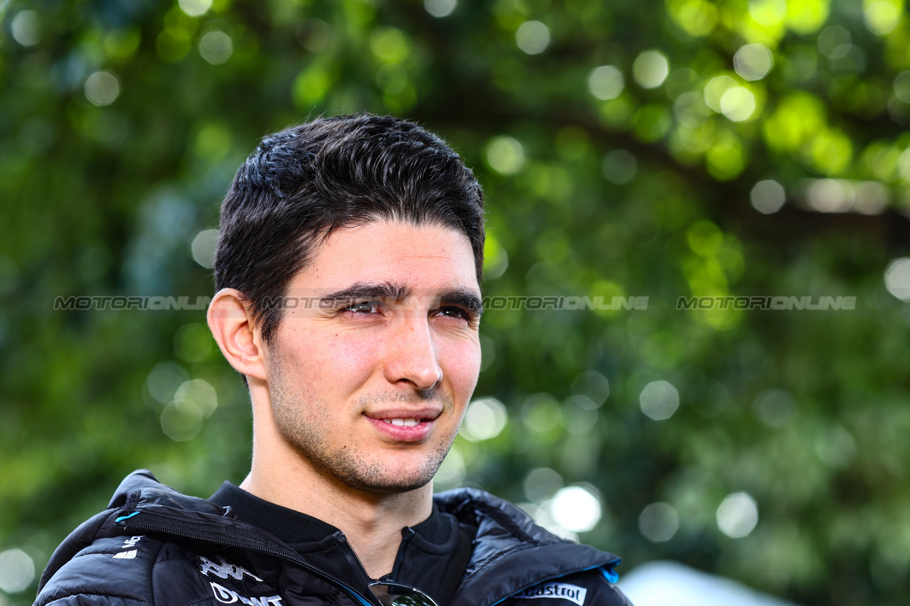 GP AUSTRALIA, Esteban Ocon (FRA), Alpine F1 Team 
30.03.2023. Formula 1 World Championship, Rd 3, Australian Grand Prix, Albert Park, Melbourne, Australia, Preparation Day.
- www.xpbimages.com, EMail: requests@xpbimages.com ¬© Copyright: Charniaux / XPB Images