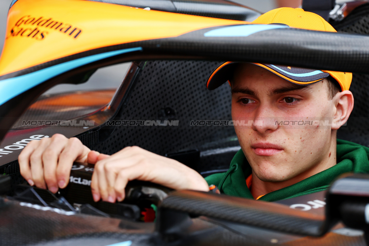 GP AUSTRALIA, Oscar Piastri (AUS) McLaren MCL60.

30.03.2023. Formula 1 World Championship, Rd 3, Australian Grand Prix, Albert Park, Melbourne, Australia, Preparation Day.

- www.xpbimages.com, EMail: requests@xpbimages.com ¬© Copyright: Batchelor / XPB Images