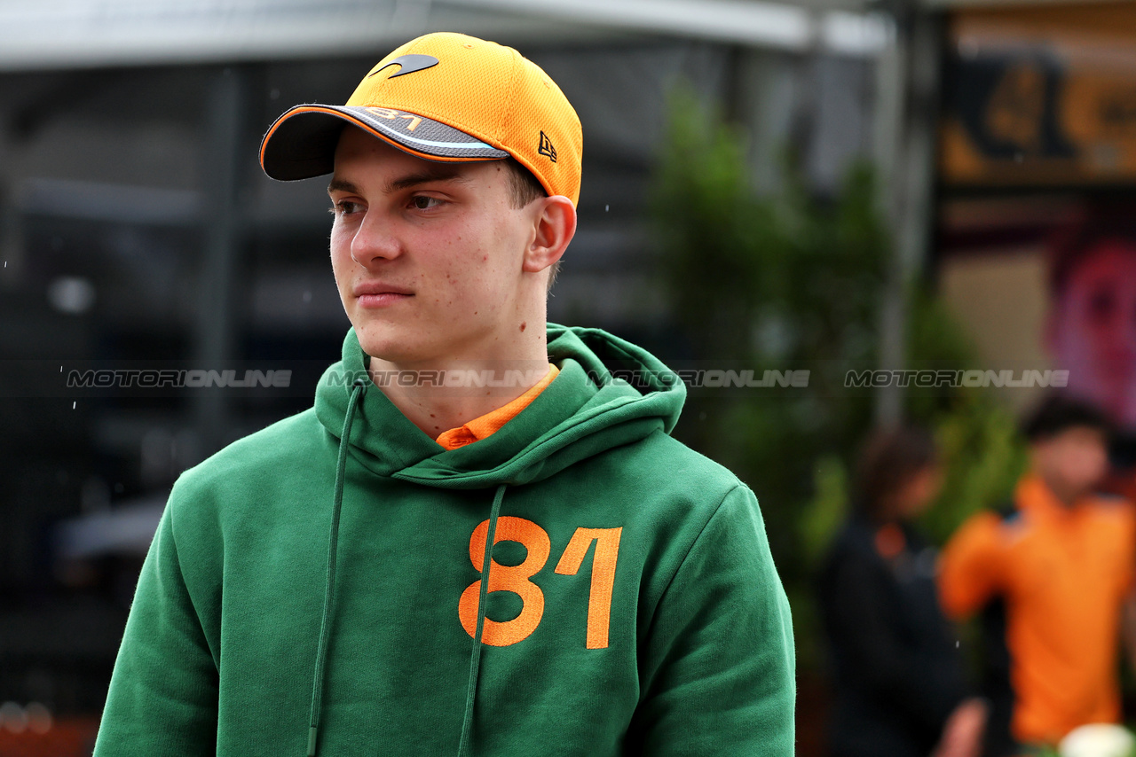 GP AUSTRALIA, Oscar Piastri (AUS) McLaren.

30.03.2023. Formula 1 World Championship, Rd 3, Australian Grand Prix, Albert Park, Melbourne, Australia, Preparation Day.

- www.xpbimages.com, EMail: requests@xpbimages.com ¬© Copyright: Moy / XPB Images