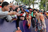 GP AUSTRALIA, Zhou Guanyu (CHN) Alfa Romeo F1 Team with fans.
30.03.2023. Formula 1 World Championship, Rd 3, Australian Grand Prix, Albert Park, Melbourne, Australia, Preparation Day.
- www.xpbimages.com, EMail: requests@xpbimages.com ¬© Copyright: Moy / XPB Images