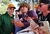 GP AUSTRALIA, Oscar Piastri (AUS) McLaren with fans.
30.03.2023. Formula 1 World Championship, Rd 3, Australian Grand Prix, Albert Park, Melbourne, Australia, Preparation Day.
- www.xpbimages.com, EMail: requests@xpbimages.com ¬© Copyright: Moy / XPB Images