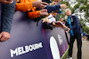 GP AUSTRALIA, Alexander Albon (THA) Williams Racing with fans.
30.03.2023. Formula 1 World Championship, Rd 3, Australian Grand Prix, Albert Park, Melbourne, Australia, Preparation Day.
- www.xpbimages.com, EMail: requests@xpbimages.com ¬© Copyright: Batchelor / XPB Images