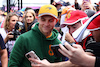 GP AUSTRALIA, Oscar Piastri (AUS) McLaren with fans.
30.03.2023. Formula 1 World Championship, Rd 3, Australian Grand Prix, Albert Park, Melbourne, Australia, Preparation Day.
 - www.xpbimages.com, EMail: requests@xpbimages.com ¬© Copyright: Coates / XPB Images