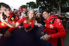 GP AUSTRALIA, Carlos Sainz Jr (ESP) Ferrari with fans.
30.03.2023. Formula 1 World Championship, Rd 3, Australian Grand Prix, Albert Park, Melbourne, Australia, Preparation Day.
 - www.xpbimages.com, EMail: requests@xpbimages.com ¬© Copyright: Coates / XPB Images