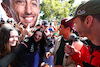 GP AUSTRALIA, Lando Norris (GBR) McLaren with fans.
30.03.2023. Formula 1 World Championship, Rd 3, Australian Grand Prix, Albert Park, Melbourne, Australia, Preparation Day.
 - www.xpbimages.com, EMail: requests@xpbimages.com ¬© Copyright: Coates / XPB Images