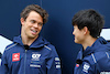 GP AUSTRALIA, (L to R): Nyck de Vries (NLD) AlphaTauri with team mate Yuki Tsunoda (JPN) AlphaTauri.
29.03.2023. Formula 1 World Championship, Rd 3, Australian Grand Prix, Albert Park, Melbourne, Australia, Preparation Day.
 - www.xpbimages.com, EMail: requests@xpbimages.com ¬© Copyright: Coates / XPB Images
