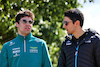 GP AUSTRALIA, (L to R): Lance Stroll (CDN) Aston Martin F1 Team e Esteban Ocon (FRA) Alpine F1 Team.
30.03.2023. Formula 1 World Championship, Rd 3, Australian Grand Prix, Albert Park, Melbourne, Australia, Preparation Day.
- www.xpbimages.com, EMail: requests@xpbimages.com ¬© Copyright: Batchelor / XPB Images