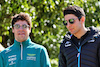 GP AUSTRALIA, (L to R): Lance Stroll (CDN) Aston Martin F1 Team e Esteban Ocon (FRA) Alpine F1 Team.
30.03.2023. Formula 1 World Championship, Rd 3, Australian Grand Prix, Albert Park, Melbourne, Australia, Preparation Day.
- www.xpbimages.com, EMail: requests@xpbimages.com ¬© Copyright: Batchelor / XPB Images