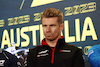 GP AUSTRALIA, Nico Hulkenberg (GER) Haas F1 Team in the FIA Press Conference.
30.03.2023. Formula 1 World Championship, Rd 3, Australian Grand Prix, Albert Park, Melbourne, Australia, Preparation Day.
- www.xpbimages.com, EMail: requests@xpbimages.com ¬© Copyright: Moy / XPB Images