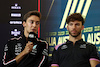 GP AUSTRALIA, (L to R): George Russell (GBR) Mercedes AMG F1 e Pierre Gasly (FRA) Alpine F1 Team in the FIA Press Conference.
30.03.2023. Formula 1 World Championship, Rd 3, Australian Grand Prix, Albert Park, Melbourne, Australia, Preparation Day.
- www.xpbimages.com, EMail: requests@xpbimages.com ¬© Copyright: Moy / XPB Images