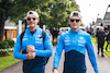 GP AUSTRALIA, Logan Sargeant (USA) Williams Racing (Right) with Ben Jacobs (AUS) Williams Racing Personal Trainer.
29.03.2023. Formula 1 World Championship, Rd 3, Australian Grand Prix, Albert Park, Melbourne, Australia, Preparation Day.
- www.xpbimages.com, EMail: requests@xpbimages.com ¬© Copyright: Bearne / XPB Images