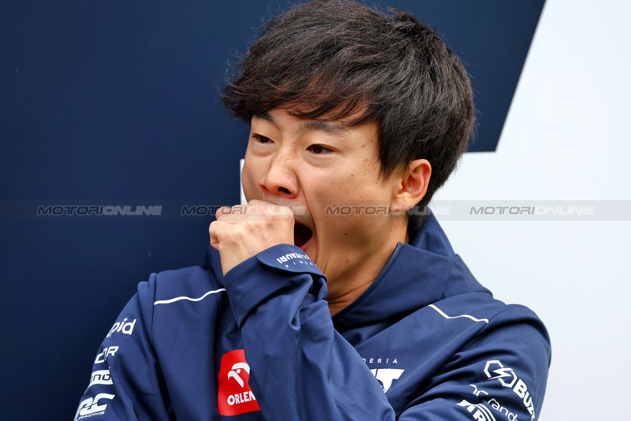 GP AUSTRALIA, Yuki Tsunoda (JPN) AlphaTauri.

29.03.2023. Formula 1 World Championship, Rd 3, Australian Grand Prix, Albert Park, Melbourne, Australia, Preparation Day.

 - www.xpbimages.com, EMail: requests@xpbimages.com ¬© Copyright: Coates / XPB Images