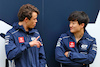 GP AUSTRALIA, (L to R): Nyck de Vries (NLD) AlphaTauri with team mate Yuki Tsunoda (JPN) AlphaTauri.
29.03.2023. Formula 1 World Championship, Rd 3, Australian Grand Prix, Albert Park, Melbourne, Australia, Preparation Day.
 - www.xpbimages.com, EMail: requests@xpbimages.com ¬© Copyright: Coates / XPB Images