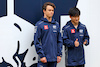 GP AUSTRALIA, (L to R): Nyck de Vries (NLD) AlphaTauri with team mate Yuki Tsunoda (JPN) AlphaTauri.
29.03.2023. Formula 1 World Championship, Rd 3, Australian Grand Prix, Albert Park, Melbourne, Australia, Preparation Day.
 - www.xpbimages.com, EMail: requests@xpbimages.com ¬© Copyright: Coates / XPB Images