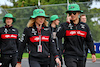 GP AUSTRALIA, Zhou Guanyu (CHN) Alfa Romeo F1 Team walks the circuit with Ruth Buscombe (GBR) Alfa Romeo F1 Team Head of Gara Strategy e the team.
29.03.2023. Formula 1 World Championship, Rd 3, Australian Grand Prix, Albert Park, Melbourne, Australia, Preparation Day.
- www.xpbimages.com, EMail: requests@xpbimages.com ¬© Copyright: Batchelor / XPB Images