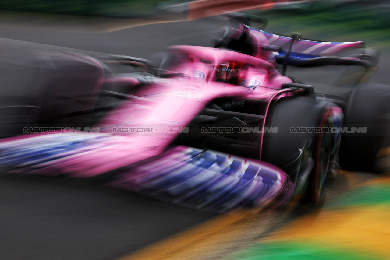 GP AUSTRALIA, Esteban Ocon (FRA) Alpine F1 Team A523.

01.04.2023. Formula 1 World Championship, Rd 3, Australian Grand Prix, Albert Park, Melbourne, Australia, Qualifiche Day.

- www.xpbimages.com, EMail: requests@xpbimages.com ¬© Copyright: Moy / XPB Images