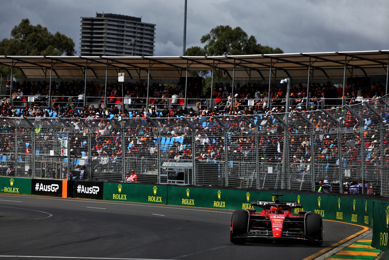 GP AUSTRALIA, Charles Leclerc (MON) Ferrari SF-23.

01.04.2023. Formula 1 World Championship, Rd 3, Australian Grand Prix, Albert Park, Melbourne, Australia, Qualifiche Day.

- www.xpbimages.com, EMail: requests@xpbimages.com ¬© Copyright: Moy / XPB Images