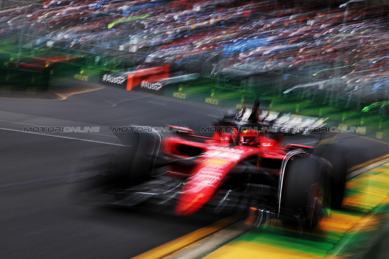 GP AUSTRALIA, Charles Leclerc (MON) Ferrari SF-23.

01.04.2023. Formula 1 World Championship, Rd 3, Australian Grand Prix, Albert Park, Melbourne, Australia, Qualifiche Day.

- www.xpbimages.com, EMail: requests@xpbimages.com ¬© Copyright: Moy / XPB Images