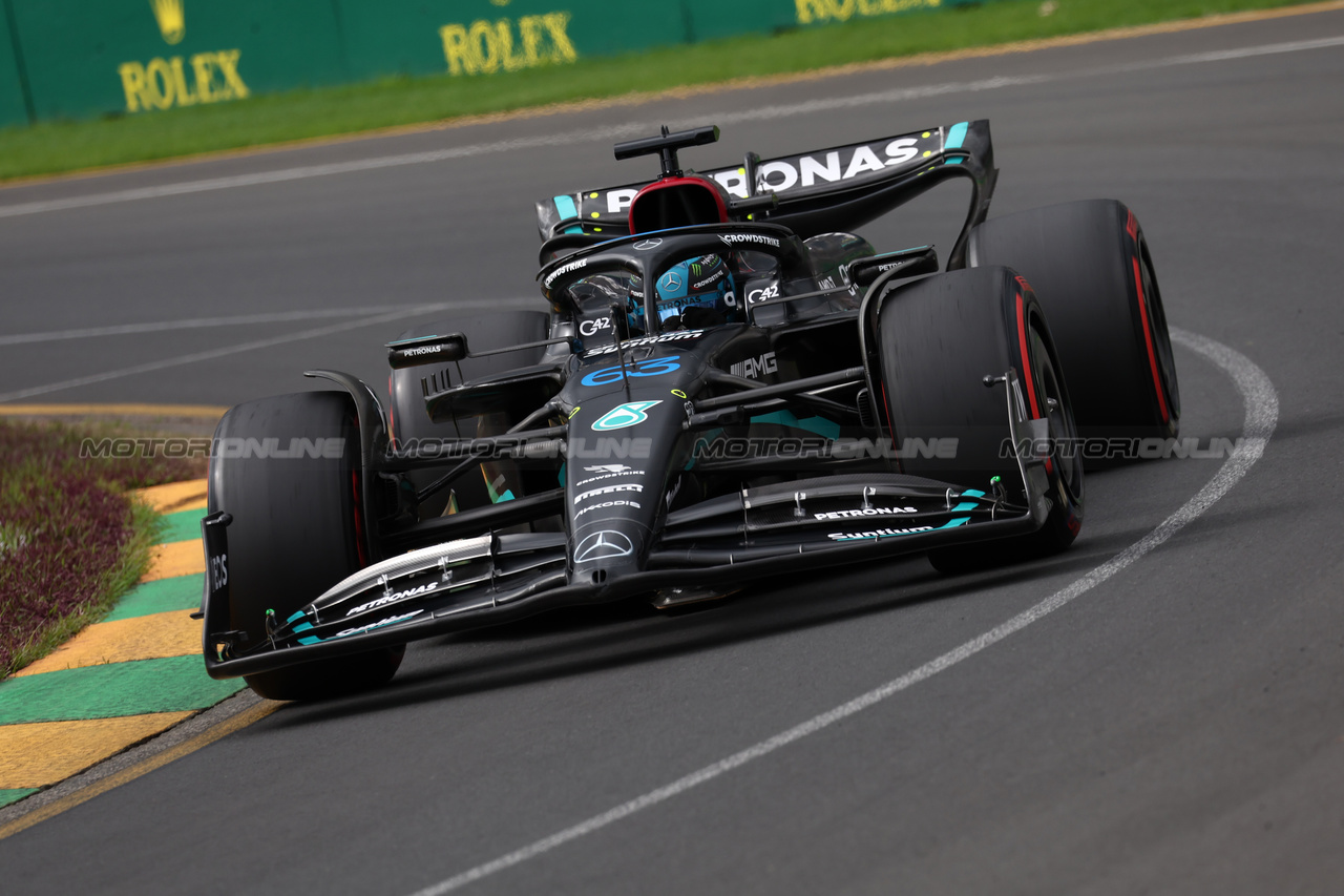 GP AUSTRALIA, George Russell (GBR) Mercedes AMG F1 W14.

01.04.2023. Formula 1 World Championship, Rd 3, Australian Grand Prix, Albert Park, Melbourne, Australia, Qualifiche Day.

- www.xpbimages.com, EMail: requests@xpbimages.com ¬© Copyright: Moy / XPB Images