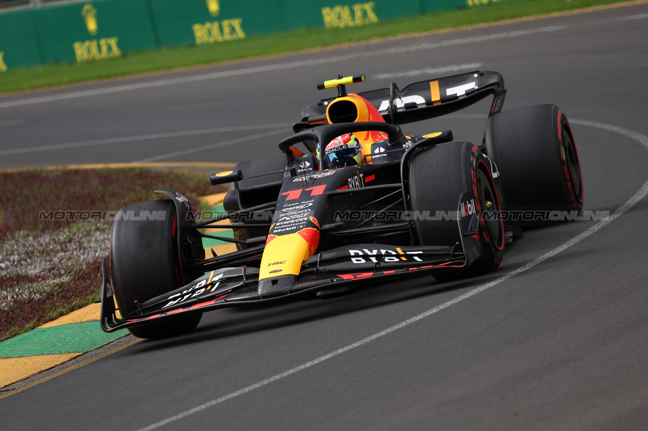 GP AUSTRALIA, Sergio Perez (MEX) Red Bull Racing RB19.

01.04.2023. Formula 1 World Championship, Rd 3, Australian Grand Prix, Albert Park, Melbourne, Australia, Qualifiche Day.

- www.xpbimages.com, EMail: requests@xpbimages.com ¬© Copyright: Moy / XPB Images