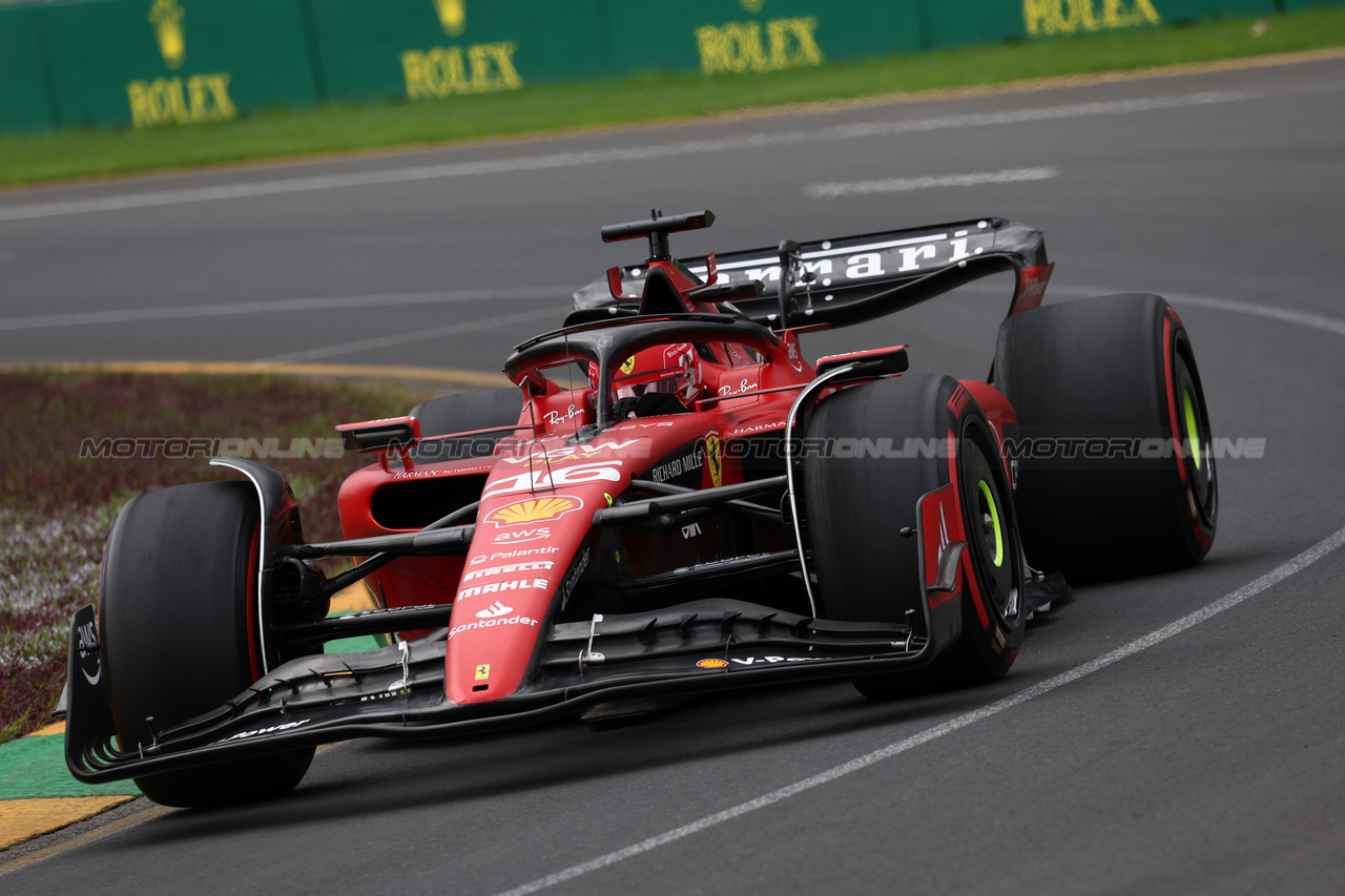 GP AUSTRALIA, Charles Leclerc (MON) Ferrari SF-23.

01.04.2023. Formula 1 World Championship, Rd 3, Australian Grand Prix, Albert Park, Melbourne, Australia, Qualifiche Day.

- www.xpbimages.com, EMail: requests@xpbimages.com ¬© Copyright: Moy / XPB Images