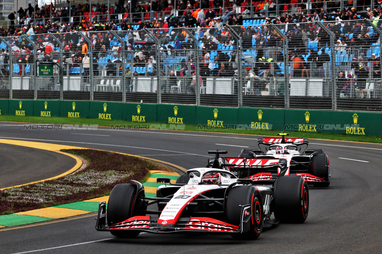 GP AUSTRALIA, Kevin Magnussen (DEN) Haas VF-23.

01.04.2023. Formula 1 World Championship, Rd 3, Australian Grand Prix, Albert Park, Melbourne, Australia, Qualifiche Day.

- www.xpbimages.com, EMail: requests@xpbimages.com ¬© Copyright: Moy / XPB Images