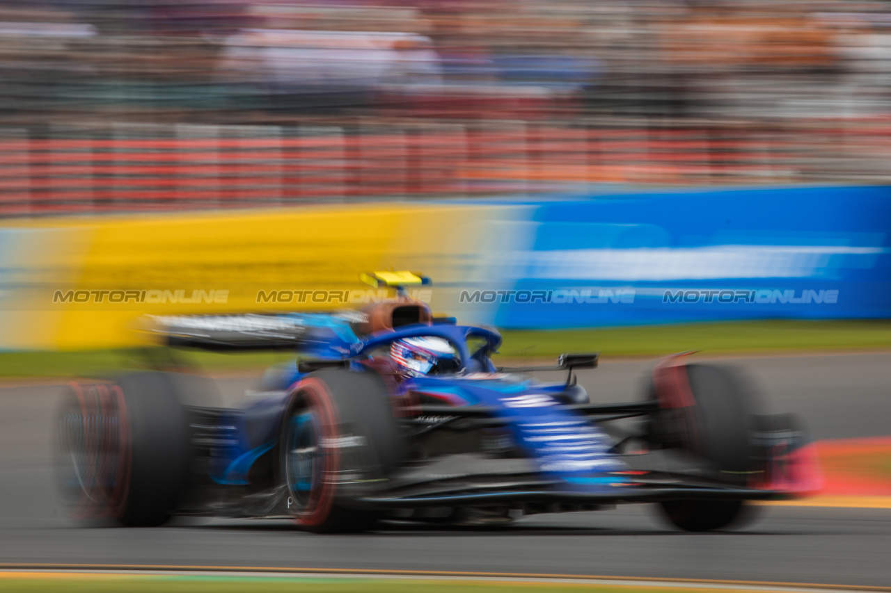 GP AUSTRALIA, Logan Sargeant (USA) Williams Racing FW45.

01.04.2023. Formula 1 World Championship, Rd 3, Australian Grand Prix, Albert Park, Melbourne, Australia, Qualifiche Day.

- www.xpbimages.com, EMail: requests@xpbimages.com ¬© Copyright: Bearne / XPB Images