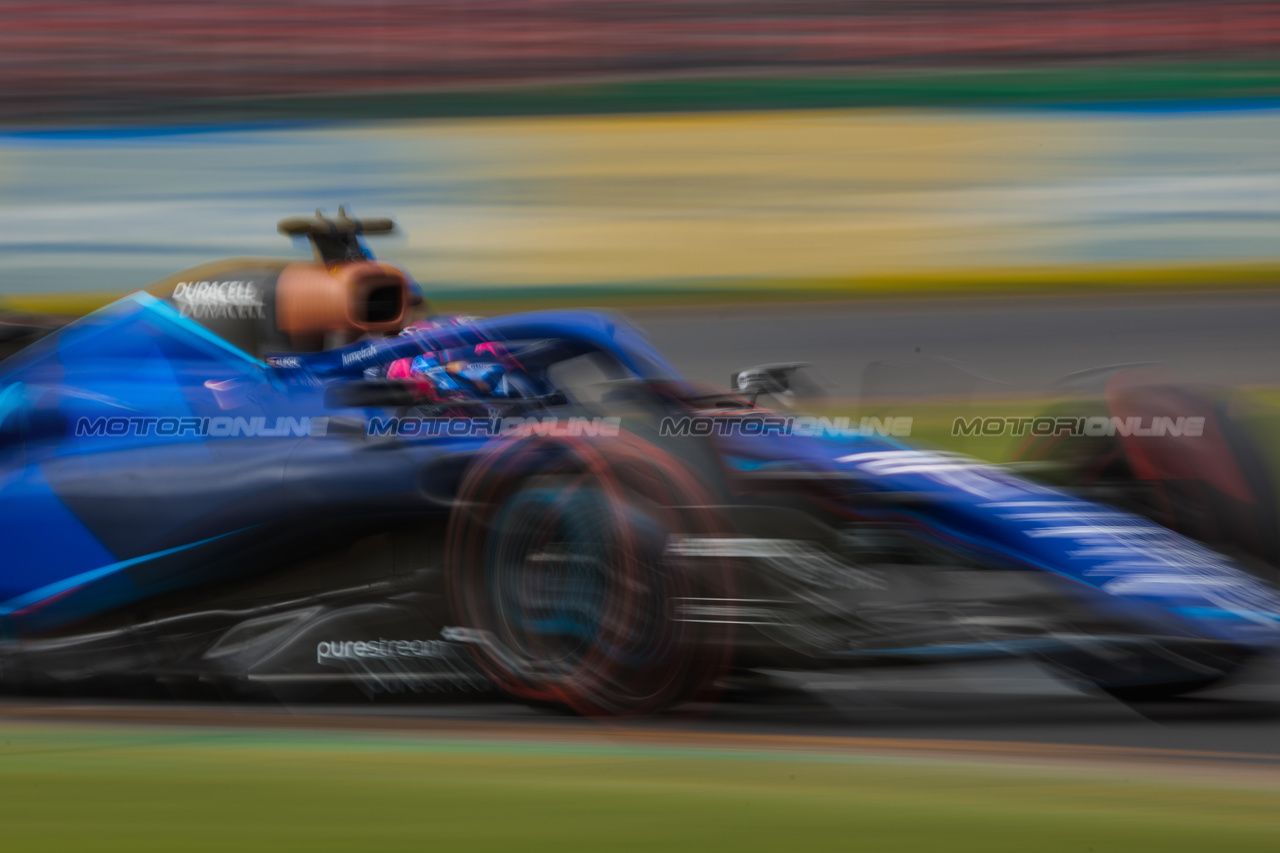 GP AUSTRALIA, Alexander Albon (THA) Williams Racing FW45.

01.04.2023. Formula 1 World Championship, Rd 3, Australian Grand Prix, Albert Park, Melbourne, Australia, Qualifiche Day.

- www.xpbimages.com, EMail: requests@xpbimages.com ¬© Copyright: Bearne / XPB Images